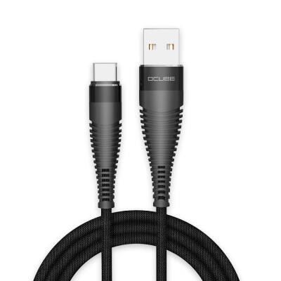 

OCUBE USB Type C Data Charging Cable Nylon Braided Line for Samsung Xiaomi - Black 12M