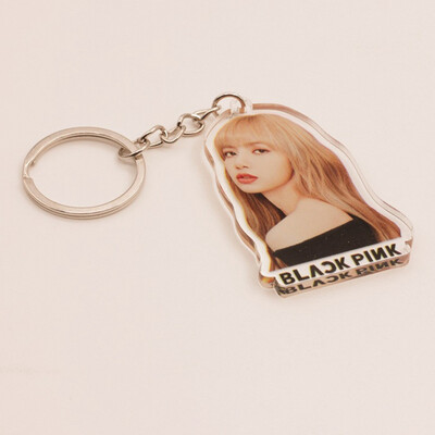 

Kpop Blackpink Keychain Acrylic Key Chain Keyring Key Tags Bag Purse Phone Pendant