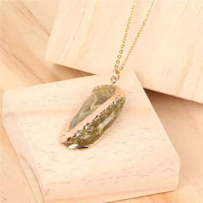 

2019 Bohemian Conch Shell Necklace For Women Gold Color Chain Seashell Pendant Necklace Summer Female Jewelry