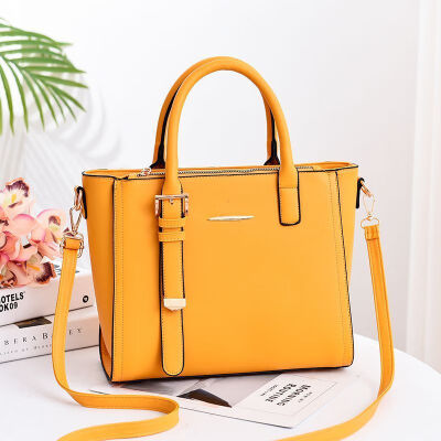 

Womens bag 2019 new European&American fashion trend big bag PU leather Messenger bag shoulder bag handbag