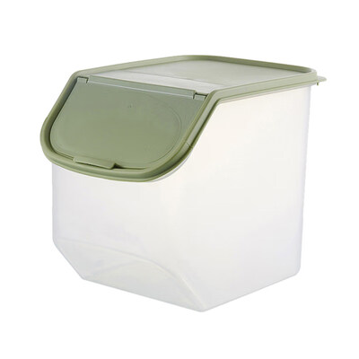 

Kitchen Rice Storage Box Grain Cereal Dispenser Food Organizer Sealing Container