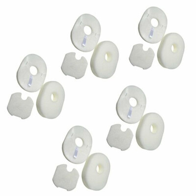 

5 Pcs Vacuum Foam Filter Elements Set For Shark Rocket HV300 HV300W HV300C HV305