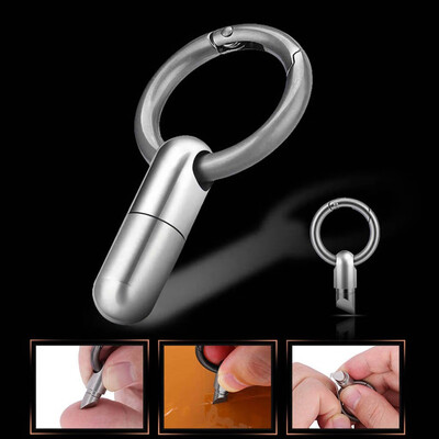 

〖Follure〗Pocket Micro Cutter Pill Cutting Tool EDC Cutter Inside Reliable And Convenient