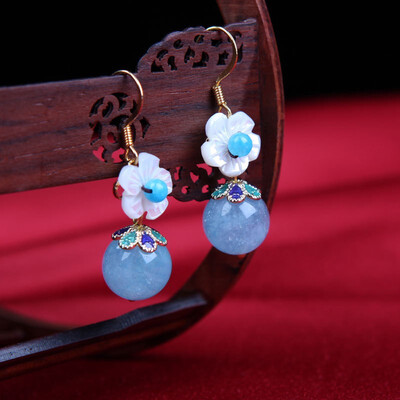 

National style retro earrings Chinese style