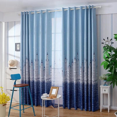 

Castle Blackout Curtain Window Shading Screen Cloth Bedroom Curtain