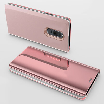 

MOONCASE Huawei Glory 9N 9i bracket plated mirror holster - rose gold