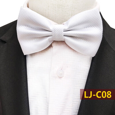 

Source off-the-shelf polyester material plaid plain mens bow tie wedding bow tie