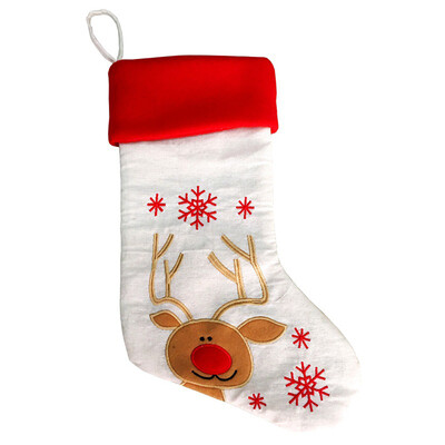 

〖Follure〗Christmas Gift Bag Santa Claus Snowman Elk Xmas Decoration Ornament Sock Decors