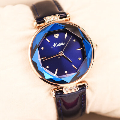 

Meibin genuine lazy quartz watch atmosphere small dial compact temperament network red light luxury watch female waterproof s
