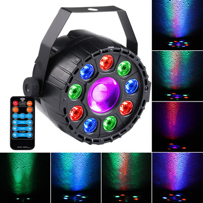

〖Follure〗New Led Mini 91 Par Light RGBUV Monochrome Par Light Party Event Nightclub