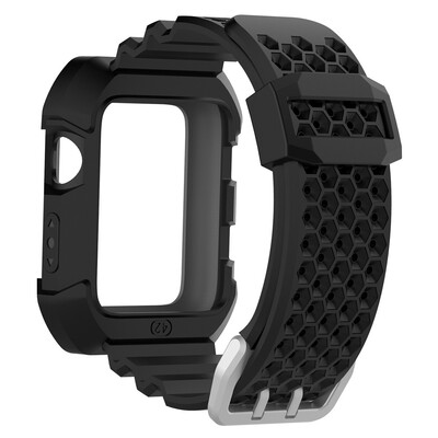 

〖Follure〗Soft Silicone Rubber Watch Band Wrist Strap For Apple Watch Series 1 2 3 38MM
