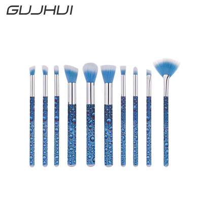 

〖Follure〗10Pcs Blending Pencil Foundation Eye shadow Makeup Brushes Eyeliner Brush
