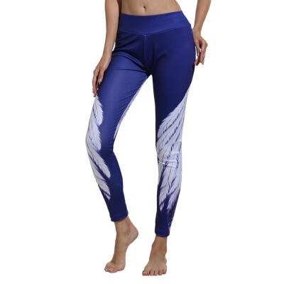 

High Waist Yoga Pants Women Fitness Tights Printed Running Sport Trousers