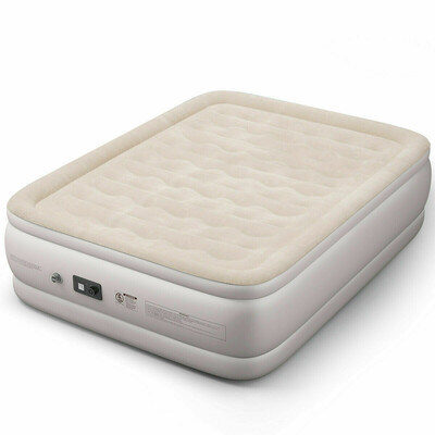 

Luxury Quilt Top Raised Airbed with Built-in Pump
