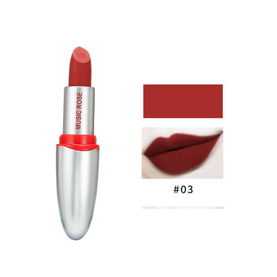 

12 Color Bullet Head Lipstick Matte Cosmetic Velvet Lips Pigment Lipstick Waterproof Long Lasting Moisturizing Makeup