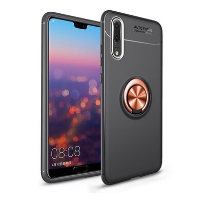 

Goowiiz Phone Case For Xiaomi Redmi Note 6Note 6 ProNote 4 Luxury Metal Ring Magnetic Bracket TPU Shockproof Cooling