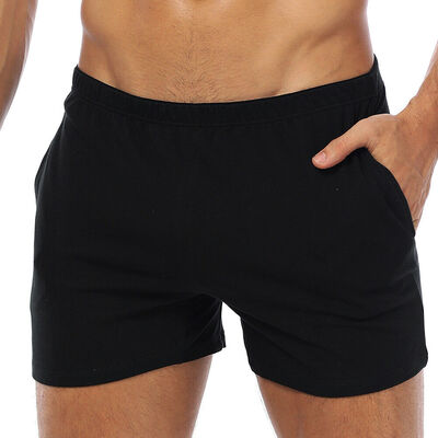 

Fashion Breathable Men Shorts Cotton Gym Sports Running Sleep Casual Short Pants