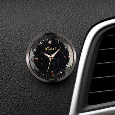 

Siaonvr Car Decoration Electronic Meter Car Clock Timepiece Auto Interior Ornament