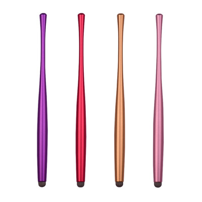 

Capacitive Stylus Pens with Nanofiber Tips Slim Waist Metal Sensitive TouchScreen Pens for Writing Drawing Playing Combo 4pcs Red