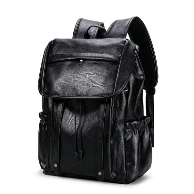 

Backpack male fashion trend Korean backpack college student bag casual simple computer bag travel bag male leather