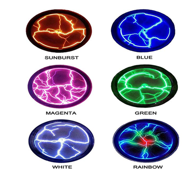 

Sensor Lighting 25" Pocket Belt Plasma Disk Plate Sound Response Light Show