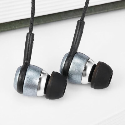 

35mm Wired Headphone In-Ear Headset Stereo Music Earphone Earpiece In-line Control Hands-free with Microphone for Smartphones Tab