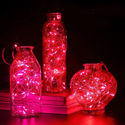 

BRELONG 10LED Copper Wire String Lights for Christmas Indoor Decorations 1pc
