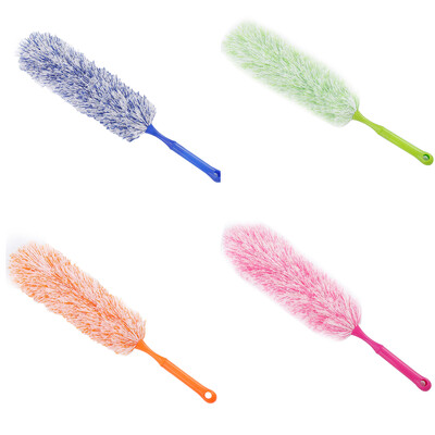 

Soft Microfiber Plastic Handle Duster Home Air-condition Car Furniture Dust Cleaner Anti Dusting Brush