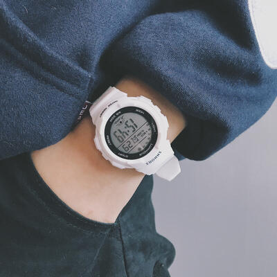 

Watch female student ins Harajuku Mori Korean version of simple ulzzang academic style ink screen electronic watch