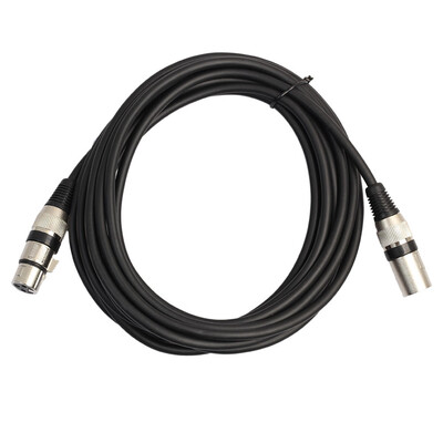 

3 Pin XLR Microphone Cable Male to Female Audio Extension Cord