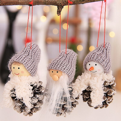 

Toy Ski Girl Home decor Hanging Christmas Ornament Xmas Tree Pendant Snowman
