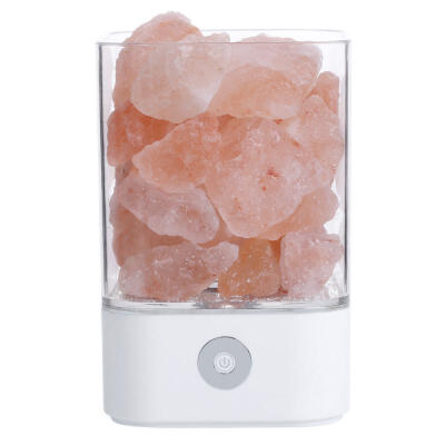 

M4 Portable Himalayan Crystal Salt Lamp Natural Anion Salt Light Creative Health Gift Bedside Bedroom Light