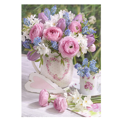 

Popular Flower Charm 5D Full Diamond Diamond Painting Room Decoration Art