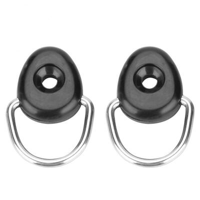 

Greensen 2pcs Kayak D Ring Tie Down Loop Safety Deck Fitting Accessory Parts