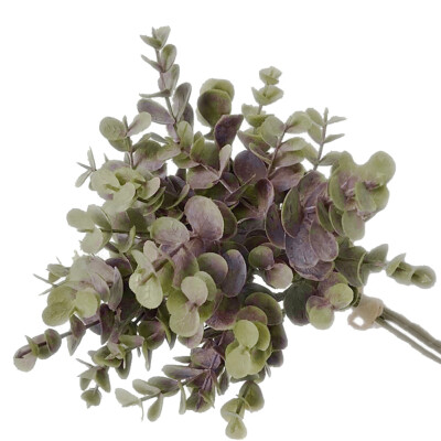 

1Bouquet Artificial Eucalyptus Leaf Fake Plant for DIY Wedding Party Home Decor