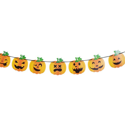 

Toponeto Happy Halloween Party Flag Household Children Room Decoration Terror Supplies