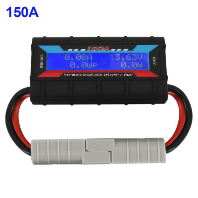 

150A Digital Volt Watt Meter Car Caravan Outdoor Solar Power Voltmeter