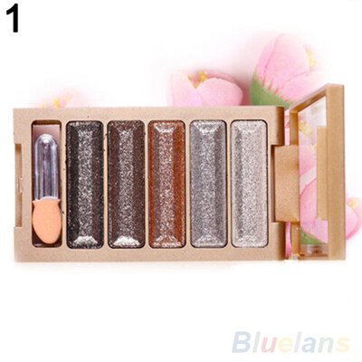 

5 Colors Shining Natural Eye Shadow Palette Cosmetic Makeup Beauty Tool Gift