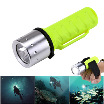 

Saidsome Outdoor Underwater XM- T6 LED Scuba Diving Flashlight Torch Waterproof Newest flashlight lamp