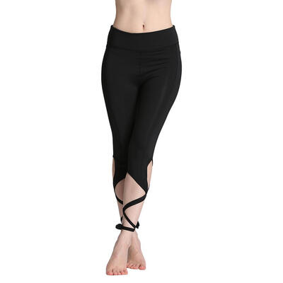 

Women Yoga Pants Ballet Bandage Fitness Running Tights Elastic Leggings