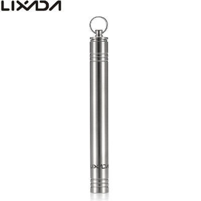 

Lixada Titanium Alloy Waterproof Toothpick Holder Case Container Outdoor Tool