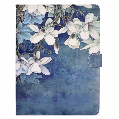 

BannerLive TPU Case for Samsung Galaxy Tab E T560 Cover GalaxyT560 Funda Coque Marble Magnolia Flower Forest Cat Butterfly