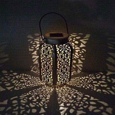 

Solar Lantern Lights for Hanging or Table Outdoor Solar Light for Patio Courtyard Garden
