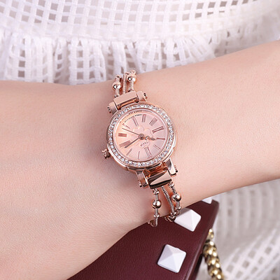 

Ms julius watch new steel belt womens watch Korean fashion trend bracelet watch waterproof