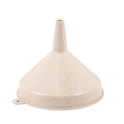 

Practical Wheat Straw Funnel Pour Transferring Liquid Oil Household Kitchen Tool