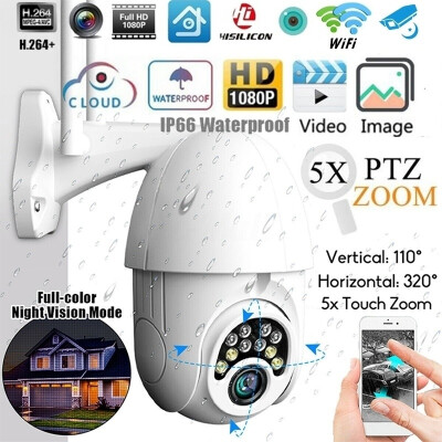 

NEW IP Camera with Onvif WiFi 2MP 1080P Wireless Speed Dome CCTV IR Outdoor NetCam Security Surveillance