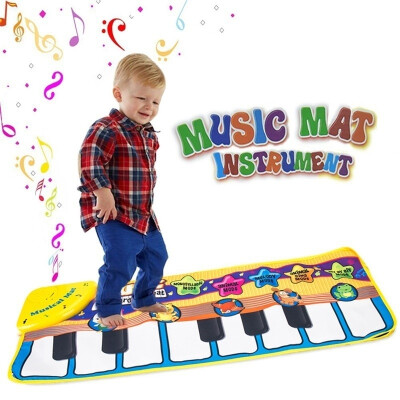 

Fashion Lovely Infant Kids Baby Children Touch Play Keyboard Musical Music Singing Crawl Gym Carpet Mat Pads Cushion Rugs