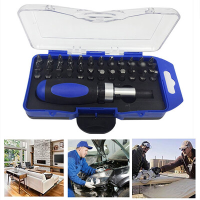 

〖Follure〗38PC Ratchet Screwdriver Set with Case Precision Ratcheting Repair Tool Kit