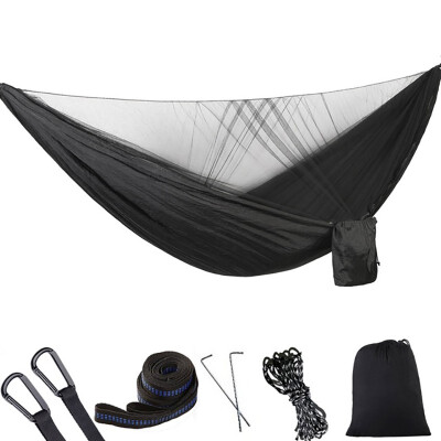 

Portable Hammock singlesDouble Person Camping Survival Garden Swing Hunting Hanging Sleeping Chair Travel Furniture Parachute Ha