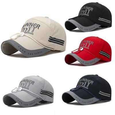 

Men Women Reflector Baseball Ball Cap Outdoor Sports Hats Adjustable fishing cap